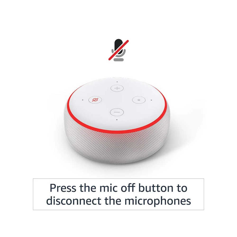 Echo Dot (3rd Gen, 2018 release) - Smart speaker with Alexa - Charcoal - Image 4