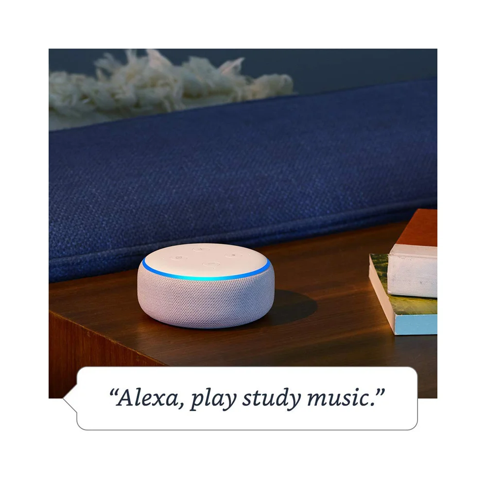 Echo Dot (3rd Gen, 2018 release) - Smart speaker with Alexa - Charcoal - Image 3